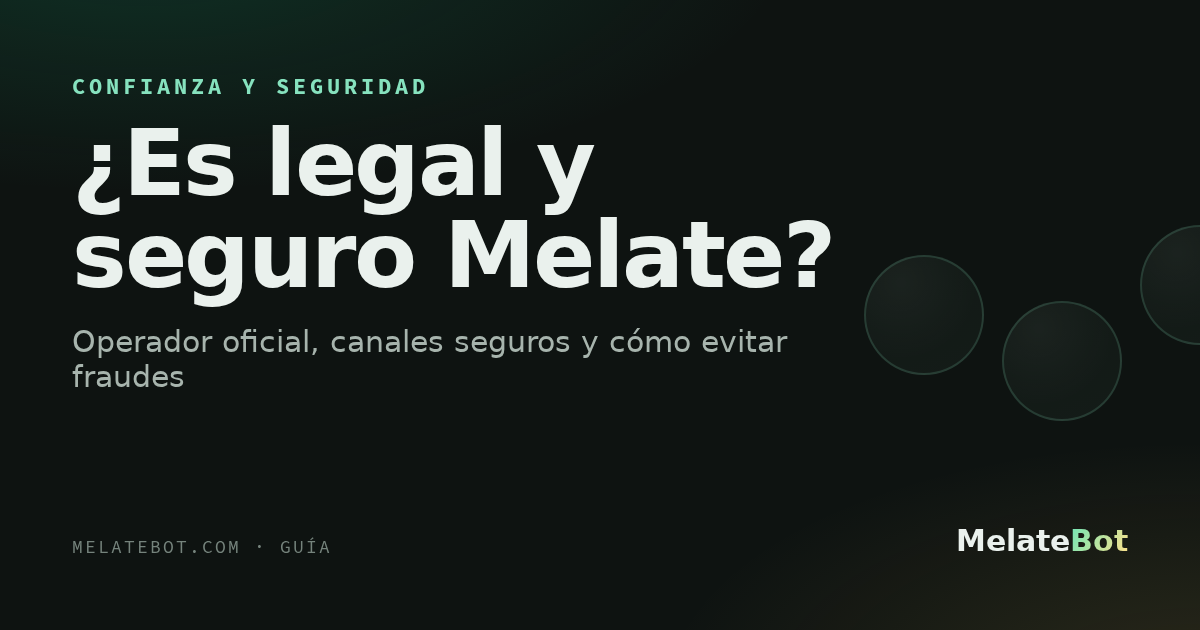 ¿Es legal y seguro jugar Melate? Lo que debes saber